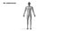 Rigged Human Hybrid neutralny model