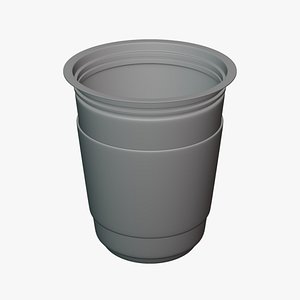 Basic Coffee Cup - Geometry Only No Textures No Materials