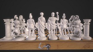 Chess set model