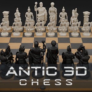 Chess set model