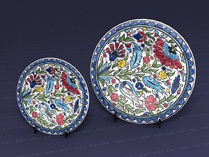 decorative plate 3D model