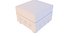 Pouf ottomano Cuciture modellate 1b Bottoni tappezzeria Quilting