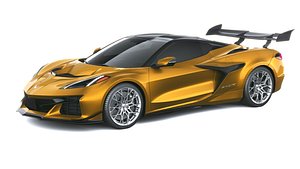 3D Chevrolet Corvette ZR1X 2026