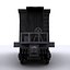 Union Pacific GE EMD and Big Boy X 4014 Steam Locomotive with Coal Hopper Oil and Container Carriage