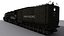 Union Pacific GE EMD and Big Boy X 4014 Steam Locomotive with Coal Hopper Oil and Container Carriage