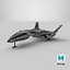 Dirty Futuristic Fighter Spaceship 3D