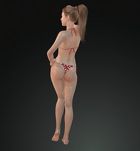 woman character model