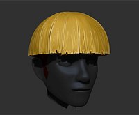 Cueball Hair Style