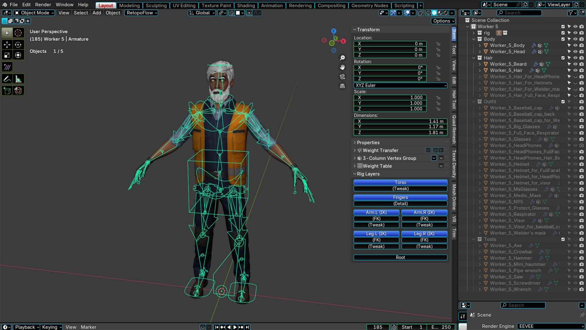 Workers bundle 3D model https://p.turbosquid.com/ts-thumb/IO/82ZoUy/bo/5/png/1739899030/1920x1080/fit_q87/017d175eb633fde96a5816c7b91ea6b48f77276f/5.jpg