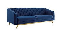 Modway Valiant Vertical Channel Tufted Performance Velvet Loveseat
