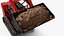 Skid Steer Loader with Operator and Soil Load Rigged for Maya