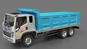 Faw Tiger V Dump Truck 2015 3D model