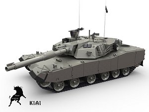 3d korean tank model
