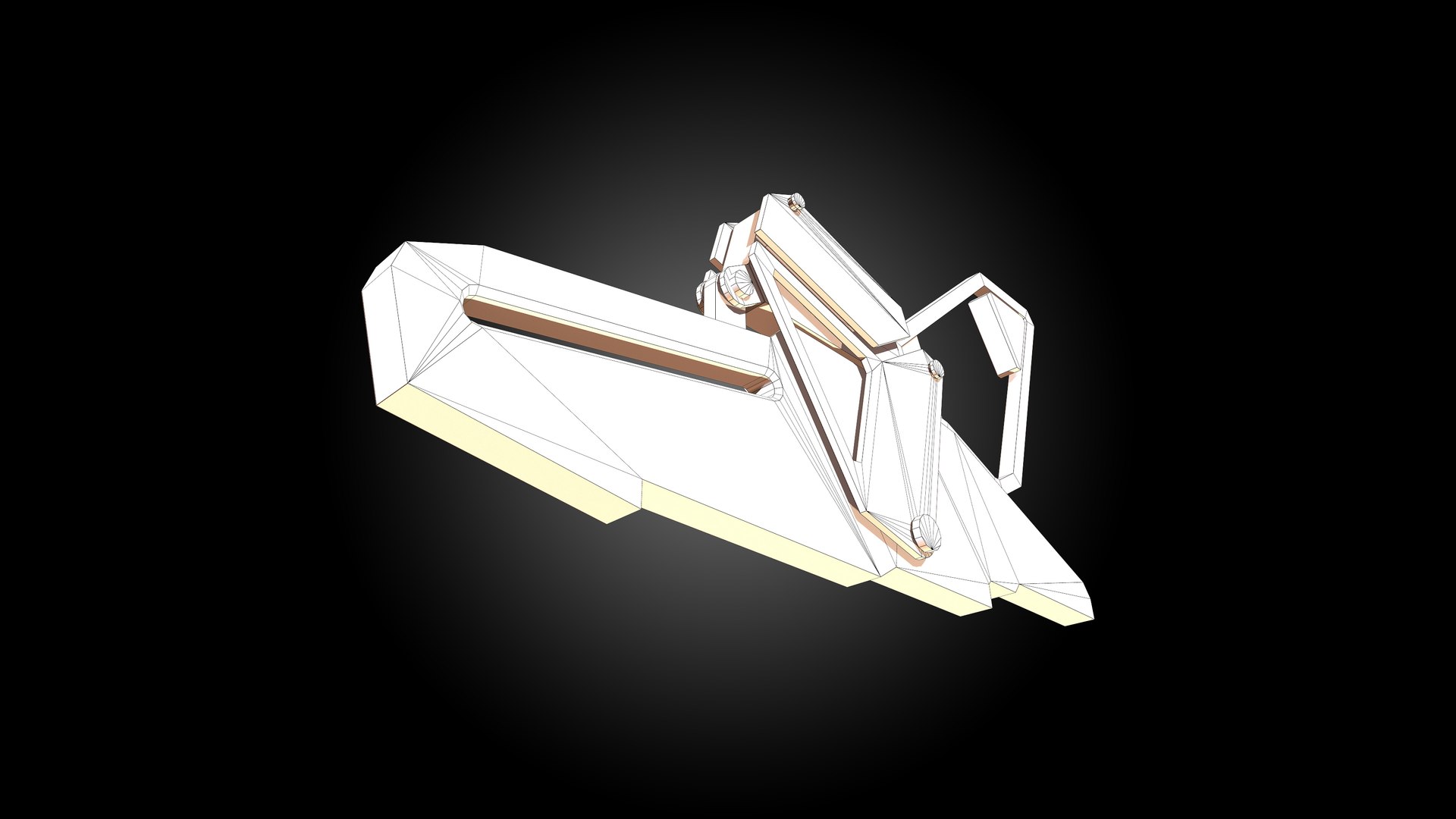 Small Wing H 3D Model - TurboSquid 1794047