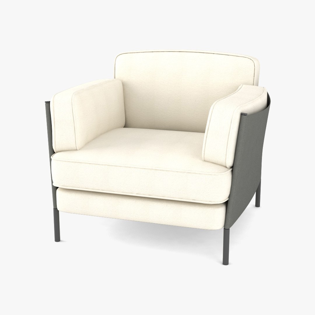 modelo 3d Minotti Shelley Armchair - TurboSquid 2069159
