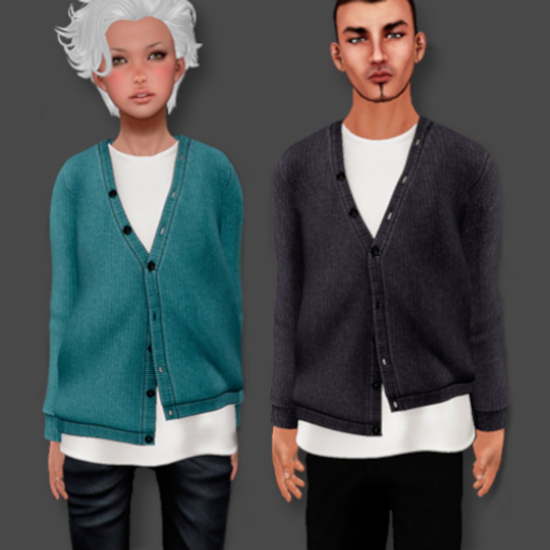 Male Female Sweater Model - TurboSquid 1276797