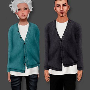 male female sweater model