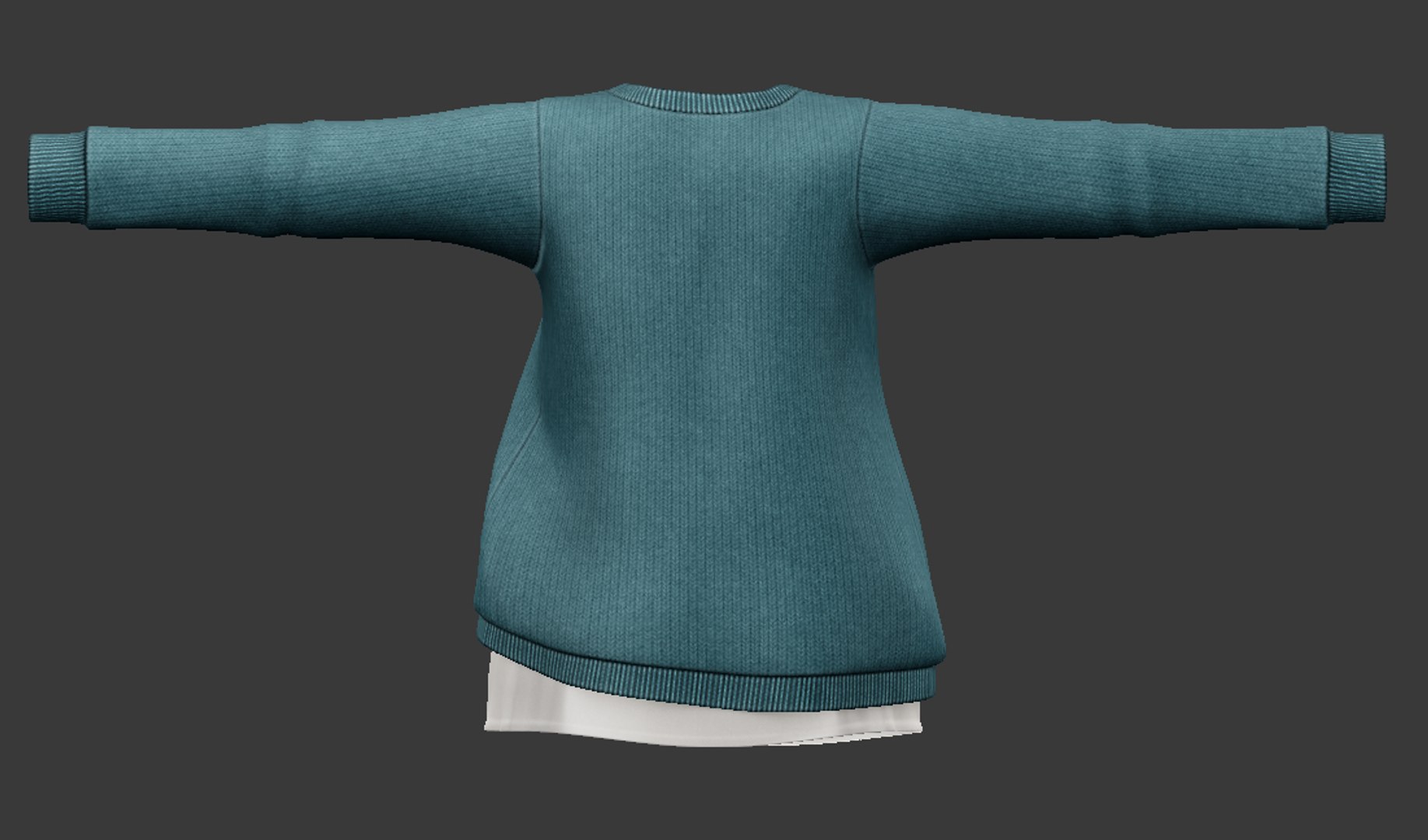 Male Female Sweater Model - TurboSquid 1276797