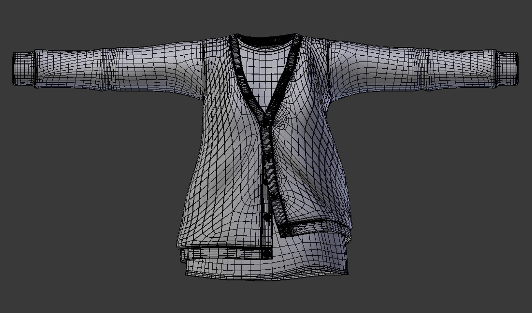 Male Female Sweater Model - TurboSquid 1276797