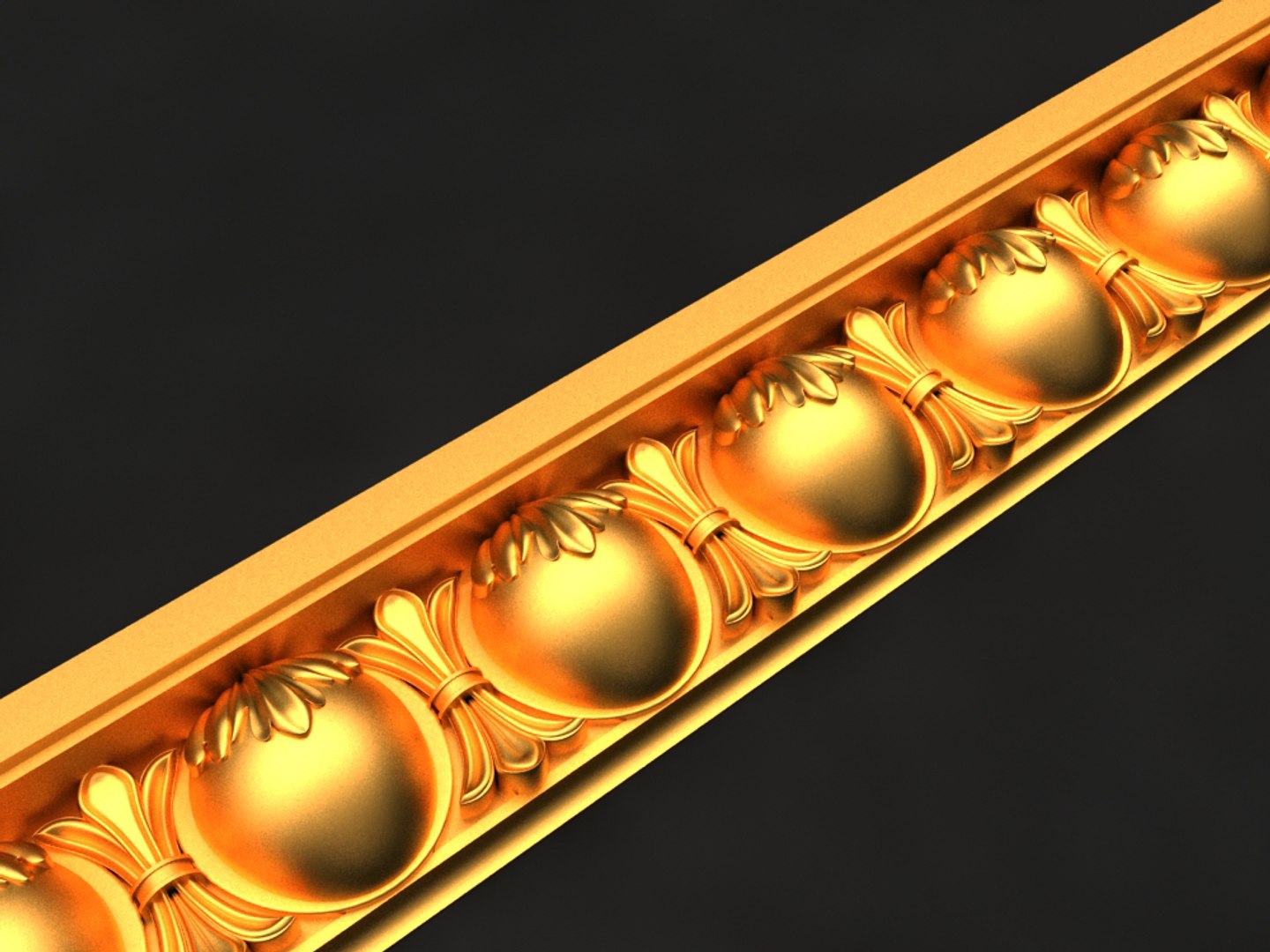 Cornice Mold Decor 3D Model - TurboSquid 1207329