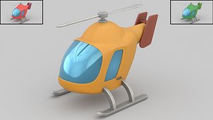 cartoon helicopter
