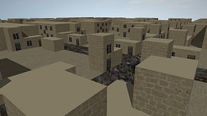 Arab City - Low-poly, tile-mappable