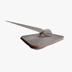 Parametric Abstract Architectural Pavilion Concept Sculpture 3D Model 3D model