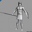 greek hoplite armour set 3d model