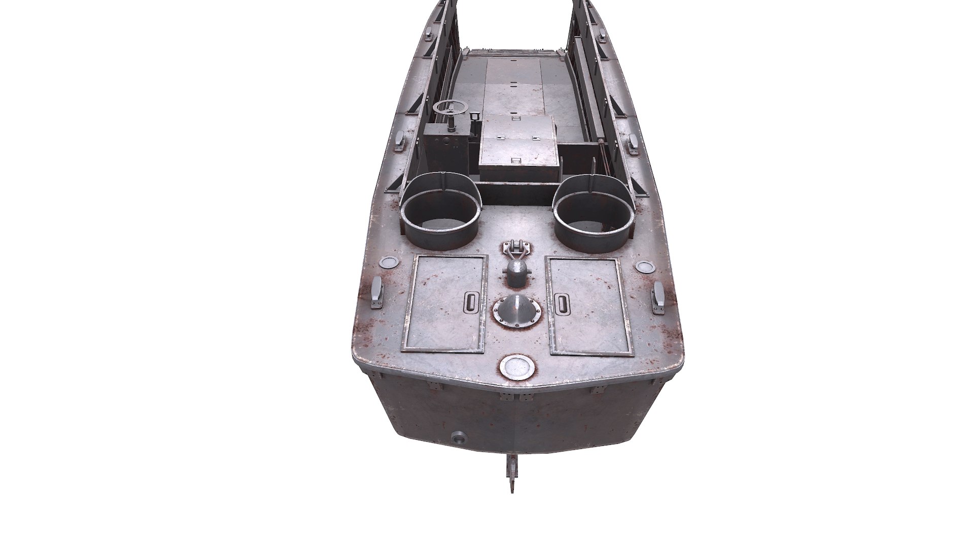 LCVP Higgins Boat Low-poly PBR model - TurboSquid 2024472
