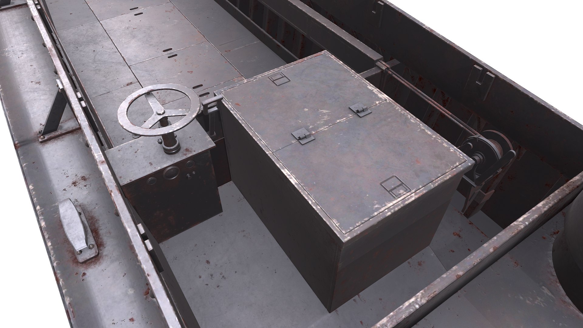 LCVP Higgins Boat Low-poly PBR model - TurboSquid 2024472