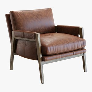 Crate and Barrel Tyson Armchair 3D model