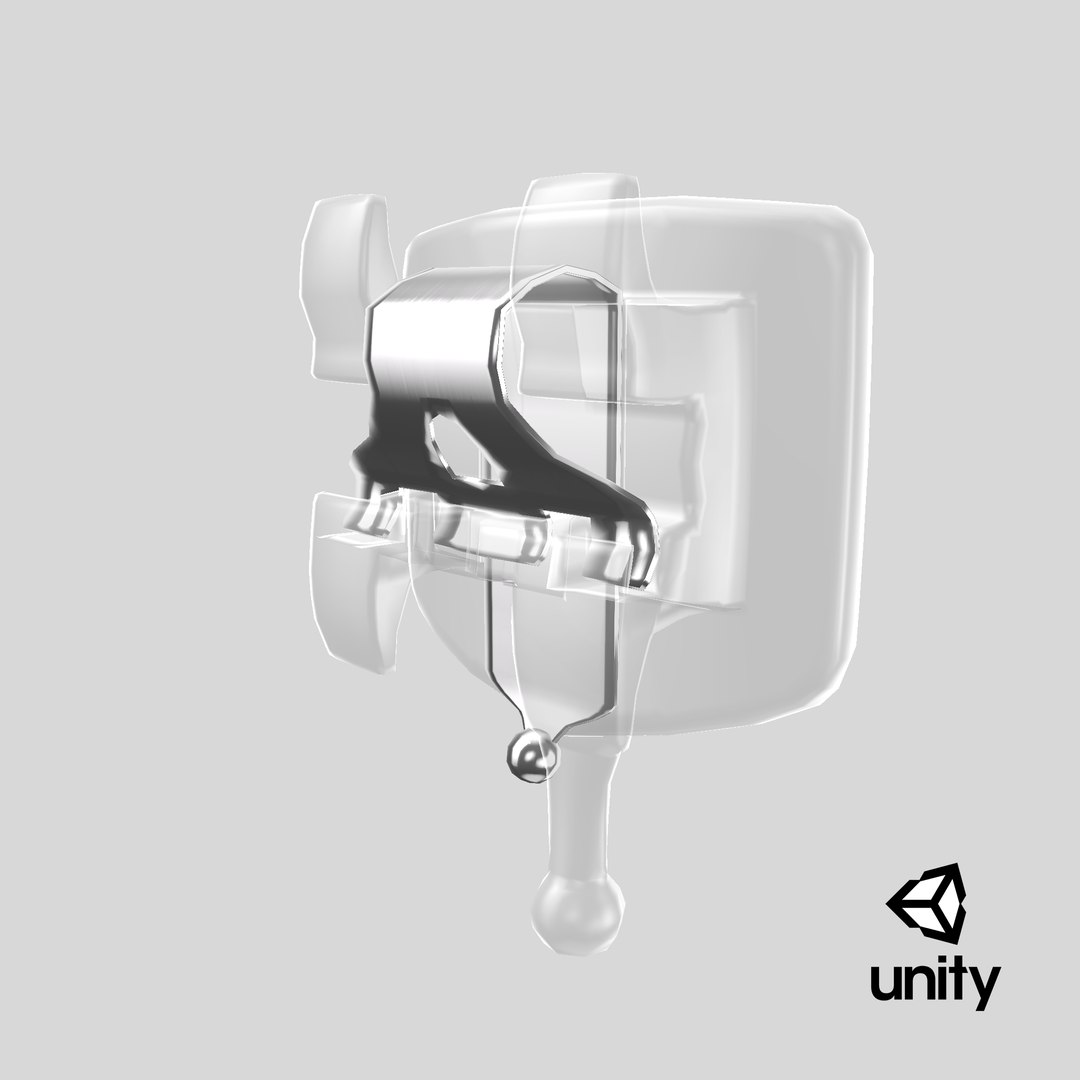 Ceramic Self Ligating Dental Braces Bracket V12 Model - TurboSquid 2086031
