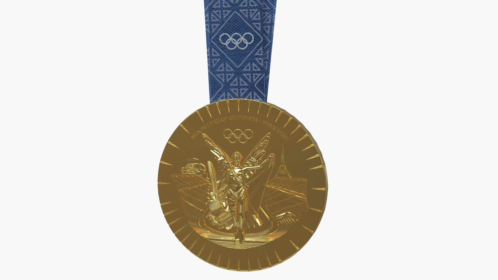 2024 Olympic Medal 3D Model - TurboSquid 2206835