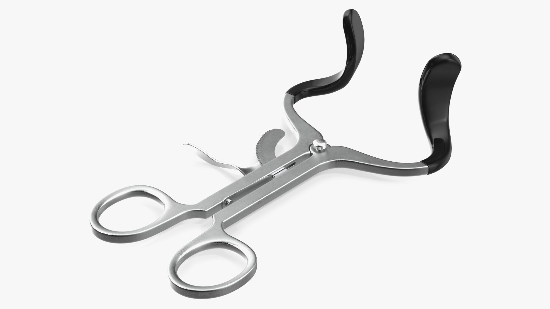 Stainless Steel Molt Mouth Gag 3D model preview