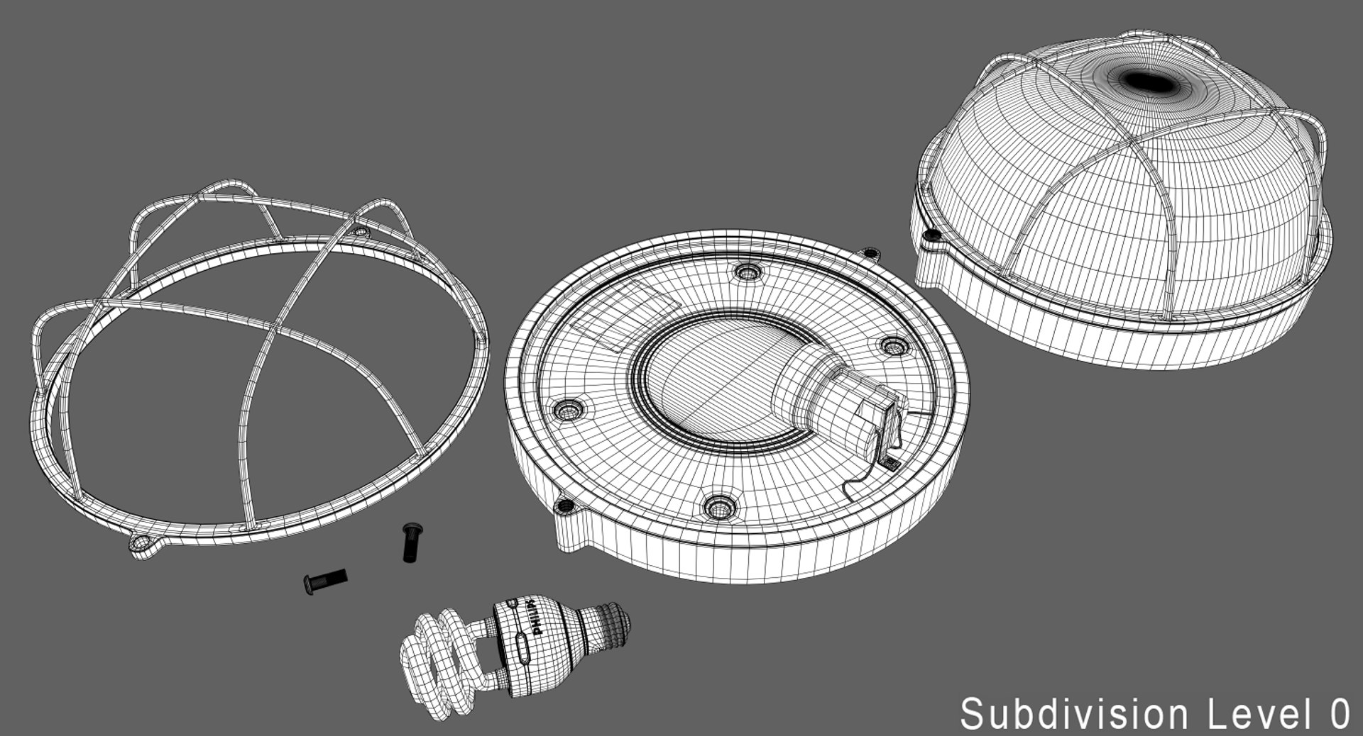 Marine Light 3d Dxf