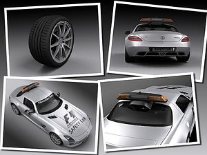 3d model car safety