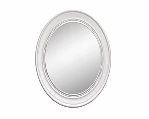 oval wooden wall mirror model