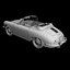 3D porsche 356b t5 cabrio