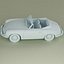 3D porsche 356b t5 cabrio