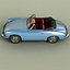 3D porsche 356b t5 cabrio
