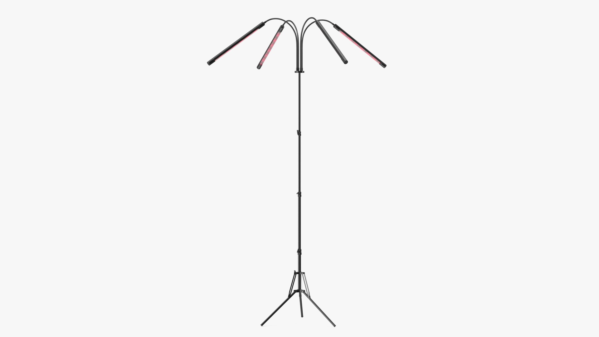 Grow Lamp with Stand Frenan Red Lights 3D model preview