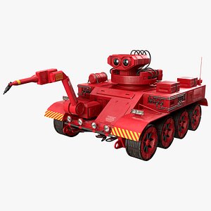 Robot Concept-3B-Red