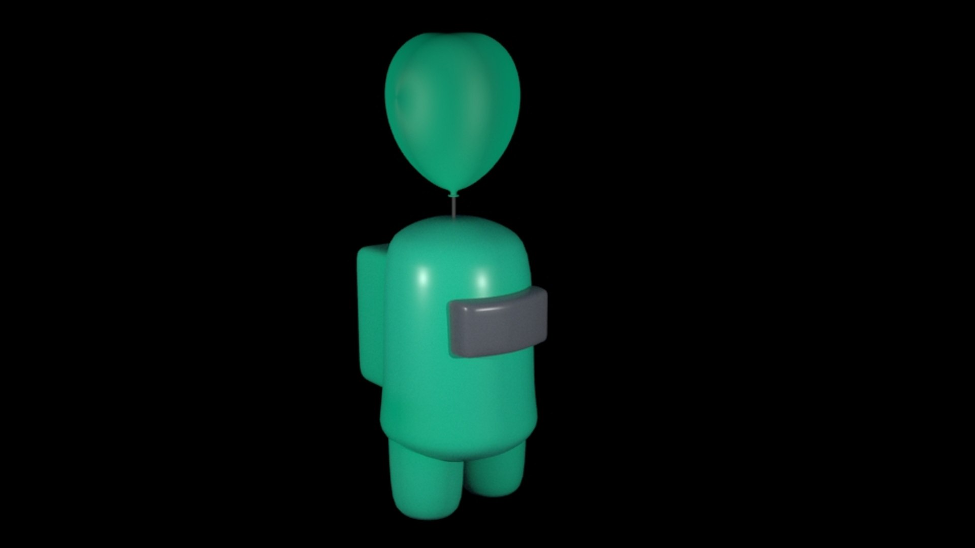 Teal Crewmate 3d Model Turbosquid 1673137 1715