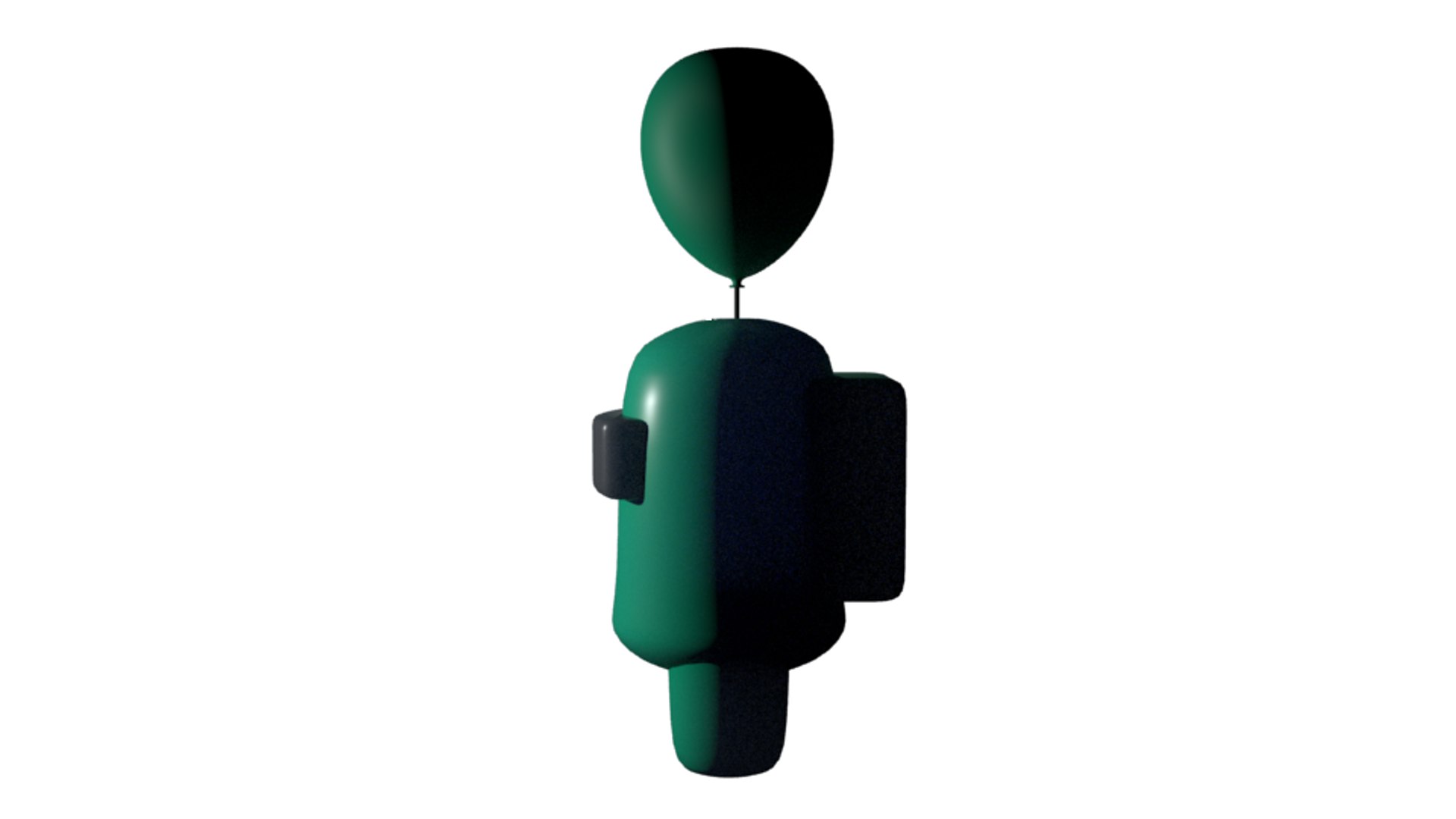 Teal Crewmate 3d Model Turbosquid 1673137 8107