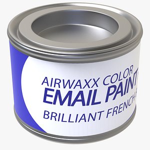 Little Paint Can 3D model
