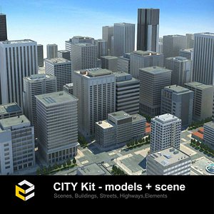 City Kit by 3dm Kits vol1 model