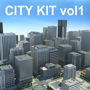 City Kit by 3dm Kits vol1 model