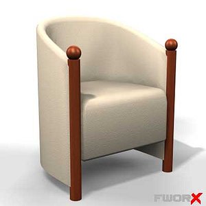 armchair chair 3d max