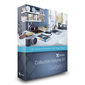 CGAxis Models Volume 65 - Gadgets II C4D