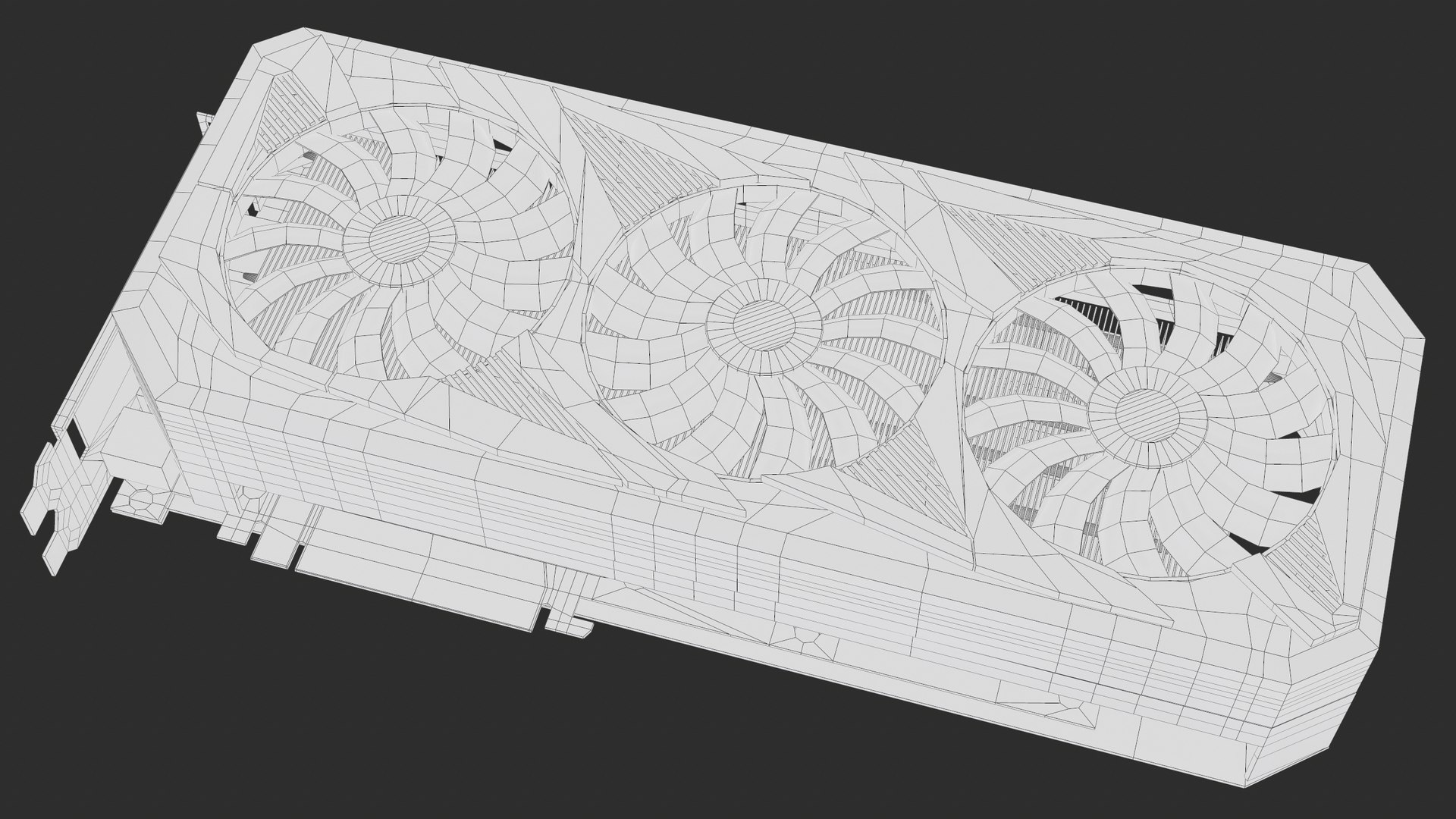 GPU Asus ROG Strix RTX Ampere 3D Model - TurboSquid 1750530